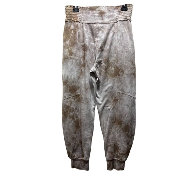 Sundry Womens Pleated Sweatpants Tie-Dye Elastic Waistband  Size 2 Made In USA - Picture 2 of 6